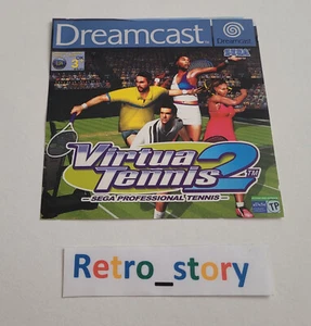 SEGA Dreamcast - Virtua Tennis 2 - Jaquette Avant / Front Cover - Picture 1 of 3