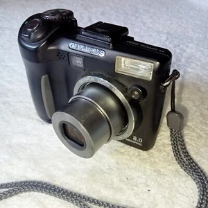 Olympus SP Series SP-350 8.0MP Digital Camera - Black,tested - Picture 1 of 16