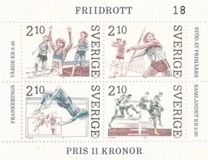 Sweden 1986 Yvert SS 14 Sports MNH - Picture 1 of 1