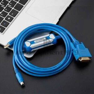 1PCS PLC Programming Cable For Panasonic FP1 FP3 FP5 Series USB8550 - Picture 1 of 7