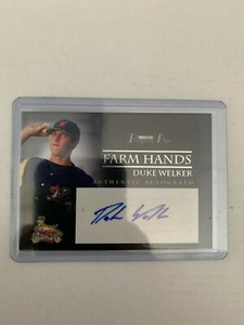 Duke Welker 2007 Prospects Plus Auto Card #FH-DW