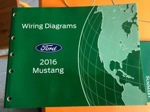 2016 FORD MUSTANG GT GT350 COBRA ELECTRICAL WIRING DIAGRAM SERVICE MANUAL - Picture 1 of 1