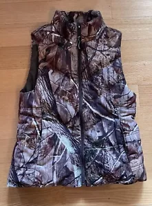 Real tree Camo Lined Vest Size S 34-36 - Picture 1 of 11