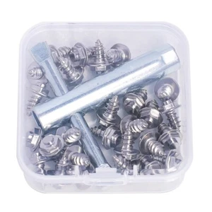 Pernos atornillados para botas de vadear, 26 piezas pernos para botas de vadear para suela de fieltro o goma - Imagen 1 de 8