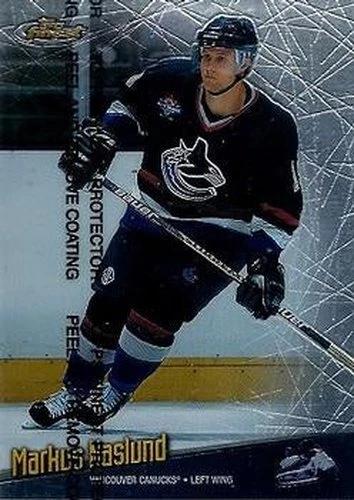 #90 Markus Naslund - Vancouver Canucks - 1998-99 Finest Hockey - Image 1 of 1
