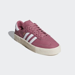 adidas originals samba rose trainers in metallic pink