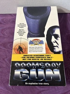 Doomsday Gun Rare Sealed VHS Demo Tape 1997 Brand New Full Movie Promo - Picture 1 of 6