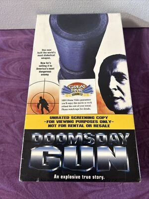 Doomsday Gun Rare Sealed VHS Demo Tape 1997 Brand New Full Movie Promo - Image 1 of 4