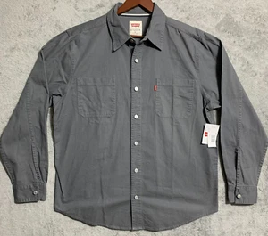 NWT Levi’s Men’s Large Long Sleeve Button-Up Shirt with Pockets - Imagen 1 de 10
