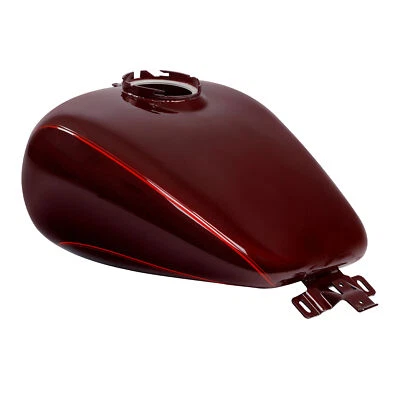 Tanque de gasolina de 6 galones para Harley Touring Electra Glide 08-25 Mysterious Red Sunglo Foto 1 de 4