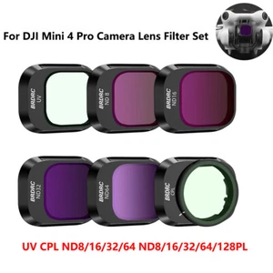 Für DJI Mini 4 Pro Kamera Objektivfilter UV CPL ND8/16/32/64 ND8/16/32/64/128PL SEU - Bild 1 von 18
