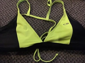 Champion C9 Swim Top Black & Lime Green - NWOT - Picture 1 of 3