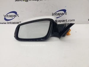 LEFT DOOR MIRROR BMW 4 SERIES GRAN COUPE F36 SHADOWLINE WHITE 300 ELECTRICHEATED - Picture 1 of 8