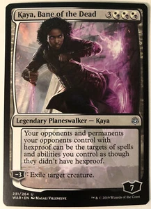 MTG Kaya, Bane of the Dead War of the Spark 231/264 Regular Uncommon - Picture 1 of 1