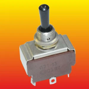 P2T-13 LOTE DE 1 INTERRUPTOR DE PALANCA RUSO ENCENDIDO-APAGADO-ENCENDIDO 3 POSICIONES 6 PINES 3A 220V - Imagen 1 de 3