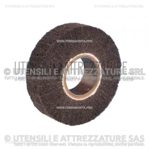 RUOTA LAMELLARE IN NON TESSUTO per SATINATURA METALLI RIMOZIONE VERNICI PULITRIC - Foto 1 di 1