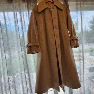 ILGWU 1970s Union Made Wool Coat  Holly Heather VTG peacoat - Picture 1 of 23