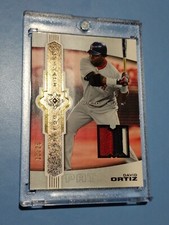 2007 Upper Deck Ultimate Collection David Ortiz Game Used Jersey Patch /25 #56 