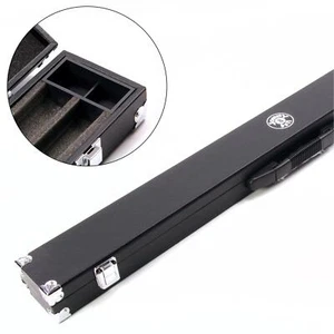 Jonny 8 Ball SCHWARZ Schaum gefüttert 2 Stück Snooker Pool Queue Etui verstärkte Ecken - Bild 1 von 7