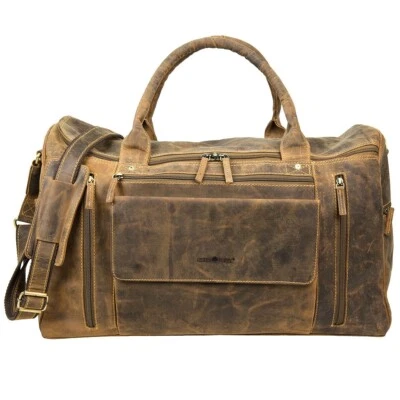 Greenburry Vintage Leder Traveller Reisetasche Weekender Sporttasche 1736-25 - Bild 1 von 4