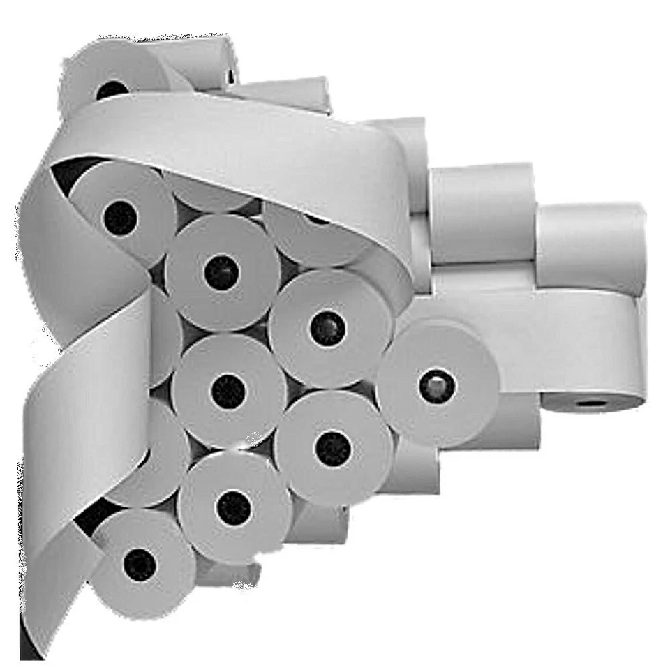 21581 20 stück Thermorollen -80/80m/12 - für Bixolon SRP-350 Thermopapier weiß Farbban