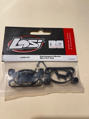 Losi Losb1747 Side Bumpers & Mounts : Micro SCT, Rally - Image 1 of 2
