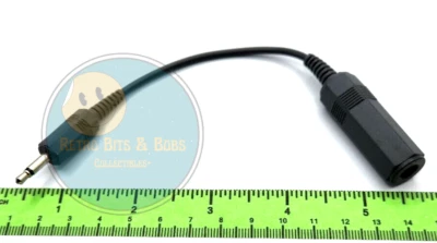 1/4" Stereo Jack to 3.5mm Male Mono stereo Extender Adaptor - Image 1 of 4