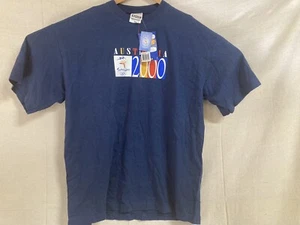 sydney olympics 2000 Y2K NOS VTG T shirt XXL Original Tags Bonds Australia G840 - Picture 1 of 12