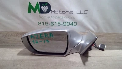 2012-2014 HYUNDAI AZERA OEM LEFT HAND DRIVERS SIDE MIRROR POWER MIRROR  - Image 1 of 4