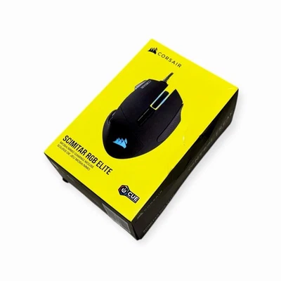 CORSAIR SCIMITAR RGB ELITE Optical MOBA/MMO Gaming Mouse - Black (CH-9304211-NA) - Image 1 of 4