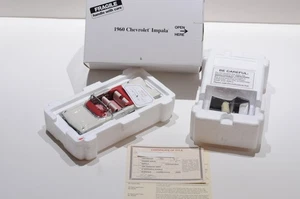 DANBURY COME NUOVA 1960 CHEVROLET IMPALA BIANCA CONVERTIBILE SCALA 1:24 CON COA E SCATOLA - Foto 1 di 10