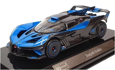 Burago Escala 1/43 Diecast 18-38306 - Bugatti Bolide - Azul/Carbono Foto 1 de 4