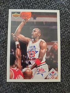 1991-92 Upper Deck - #48 Michael Jordan All-Star Checklist Chicago Bulls - Picture 1 of 3