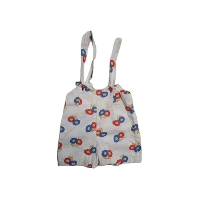 Mameluco floral vintage para niñas 5-6 años 70 hecho a mano  Foto 1 de 4