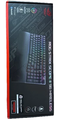 ASUS ROG Strix Scope II 96 Wireless Gaming Keyboard *READ* - Image 1 of 3
