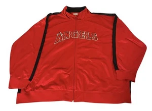MLB Genuine Merchandise Men's Red Los Angeles Angels Red Logo Jacket Size 6XL - Picture 1 of 6