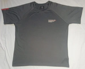 MENS PORSCHE MOTORSPORT T SHIRT SIZE 2XL GREY RED LOGO LOS ANGELES EXPERIENCE - Picture 1 of 10