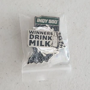 Indy 500 1 Of 2650 Numbered Winners Drink Milk Pin Wincraft Inc. - Picture 1 of 7
