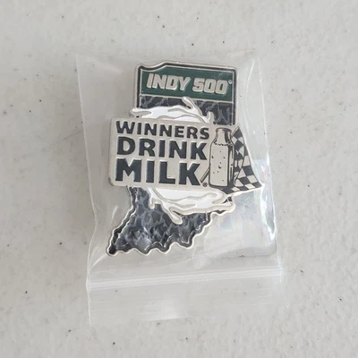 Indy 500 1 Of 2650 Numbered Winners Drink Milk Pin Wincraft Inc. - Image 1 of 4