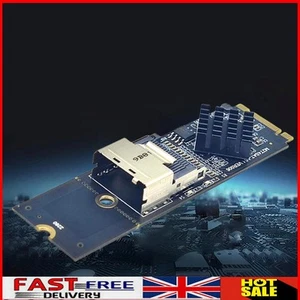 SFF8087 To M2 NVME Adapter Support 4 Port Hard Disk Adapter Card SATA3.0 6Gbps - Afbeelding 1 van 15