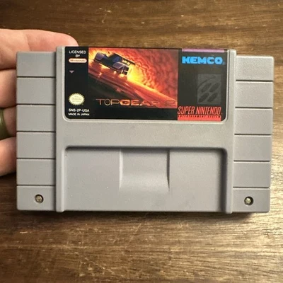 Top Gear 2 - Super Nintendo SNES - Tested - Authentic - Image 1 of 4