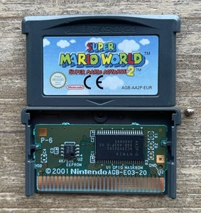 Super Mario Advance 2 Super Mario World Nintendo Gameboy Advance Game, GENUINE! - Picture 1 of 5