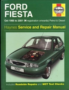 FORD FIESTA,1.25,1.3,1.4,LX,ZETEC,GHIA,ENCORE 1.8 D,TD,VAN,HAYNES MANUAL 1995-01 - Picture 1 of 1