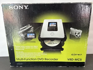 BRAND NEW Sony VRD-MC5 Multi-Function DVD Recorder Digital Media Transfer NIB - Picture 1 of 10