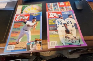 2 1990 Topps Mags Original Karten & Poster. Griffey Jr & Sr & Nolan Ryan - Bild 1 von 9