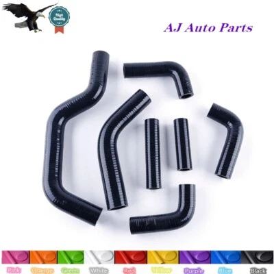 Black For DUCATI MONSTER S4RS 2005-2006 Silicone Radiator Coolant 3-ply New Hose - Image 1 of 4