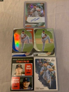 Lewis Thorpe RC Lot (5) + Cosmic Haze Prizm Auto #/50 + Silver + Diamond Kings - Picture 1 of 3