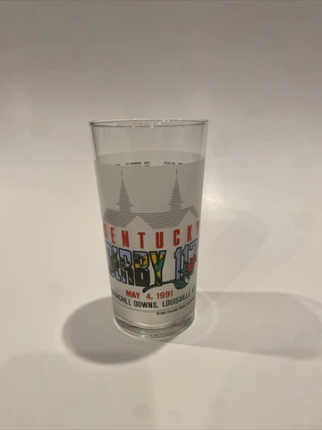 1991 Kentucky Derby Mint Julip Glass 117th Churchill Downs, KY Cover