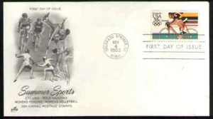 US.C110. 35c. Cycling, 23th Olympic Games. ArtCraft FDC. MNH. 1983 - Picture 1 of 1