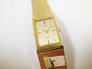 Lassale by Seiko goldfarbene Edelstahl 6420-2030 Musteruhr NICHT FUNKTIONSTÜCHTIG  - Bild 1 von 4